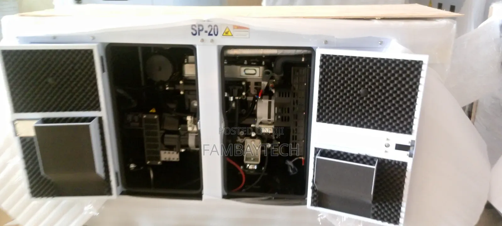 Efficient Perkins 20kva Silent Power Set