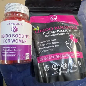 Libido Booster Tea and Gummies Supplement for Women