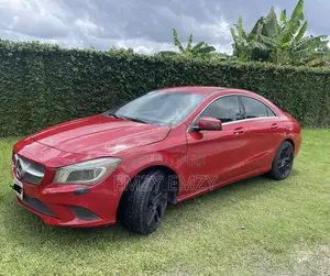 Mercedes-Benz CLA-Class CLA 250 4MATIC Sedan 2015 Red