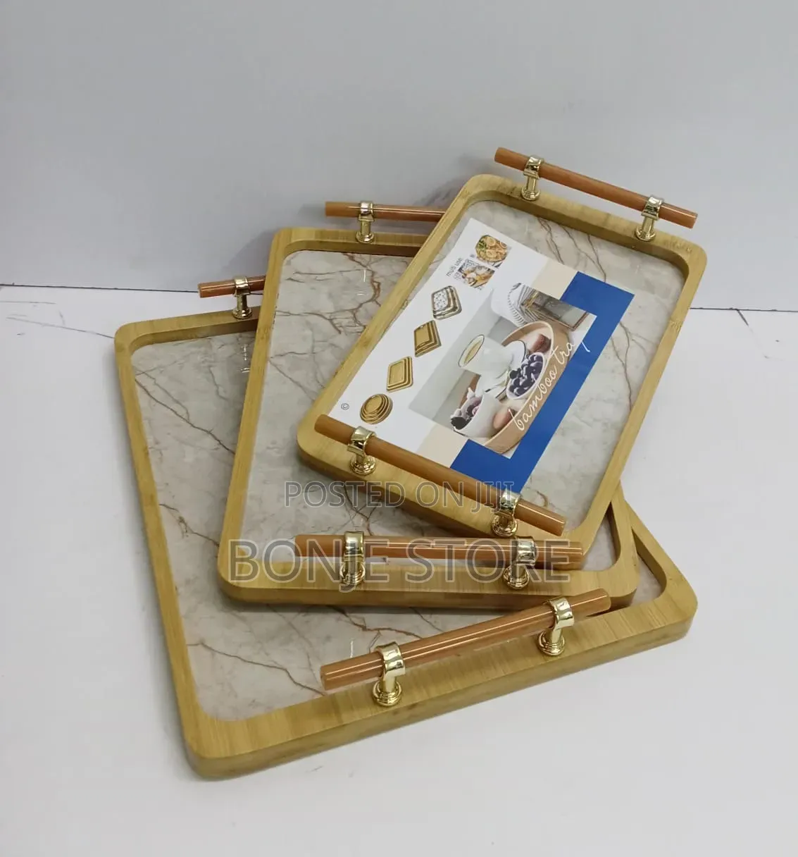 3in1 Bamboo Serving Tray