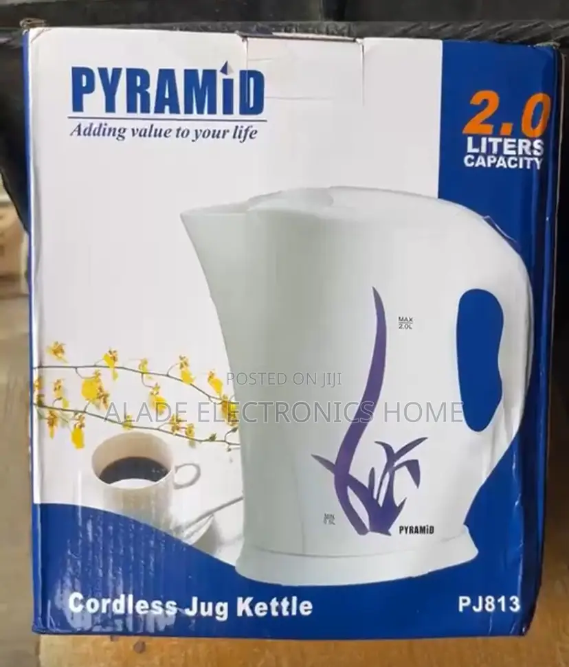 Pyramid Electric Plastic Jug 5yrs Waranty