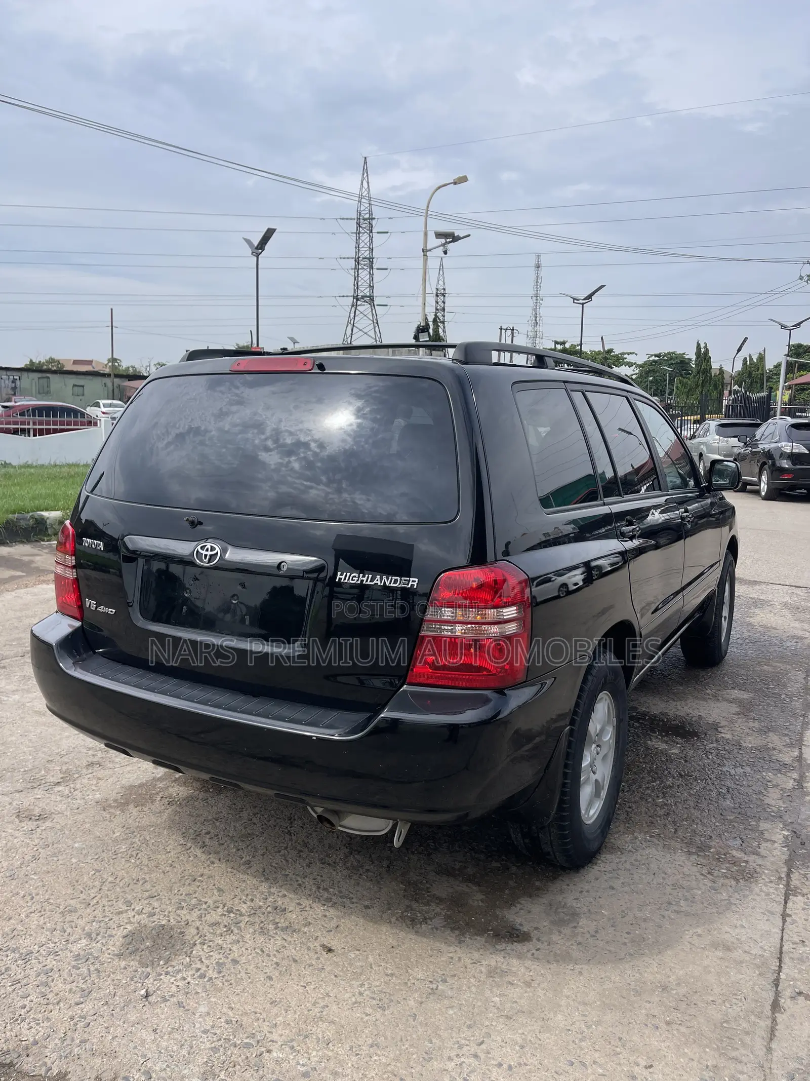 Toyota Highlander 2003 Black