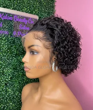 Premium 13x1 Full Frontal Jerry Curls Human Hair Wig