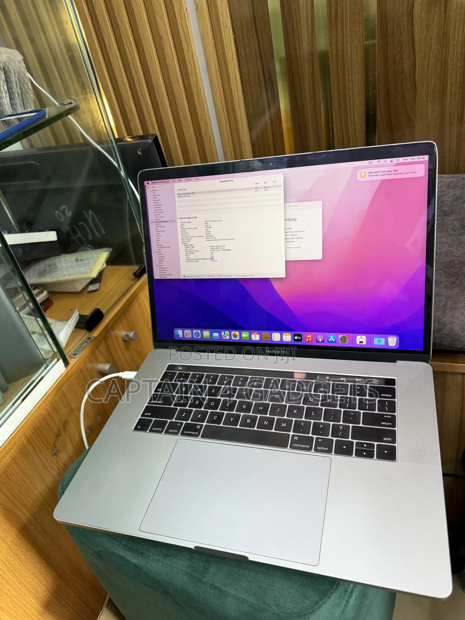 Laptop Apple MacBook 2016 16GB Intel Core i7 SSD 512GB