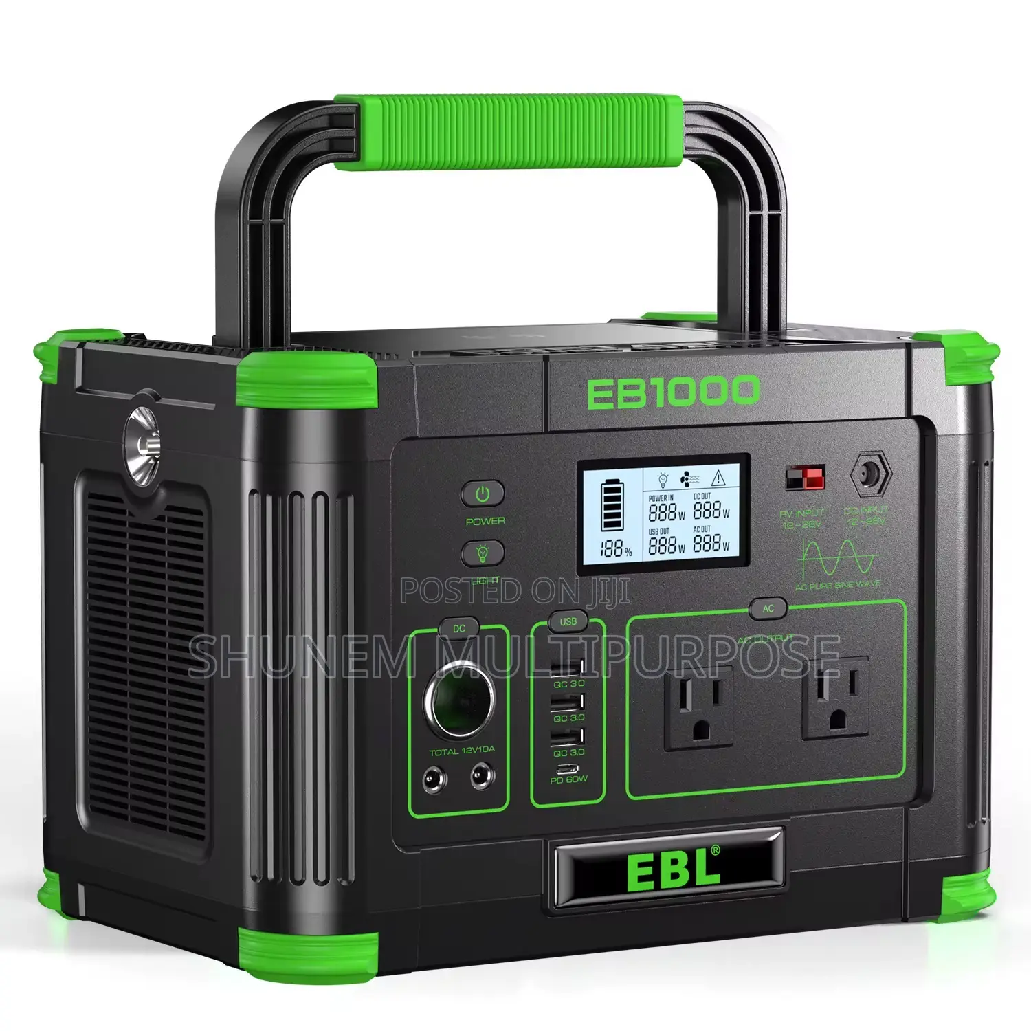 1000watts Power Station Solar Generator