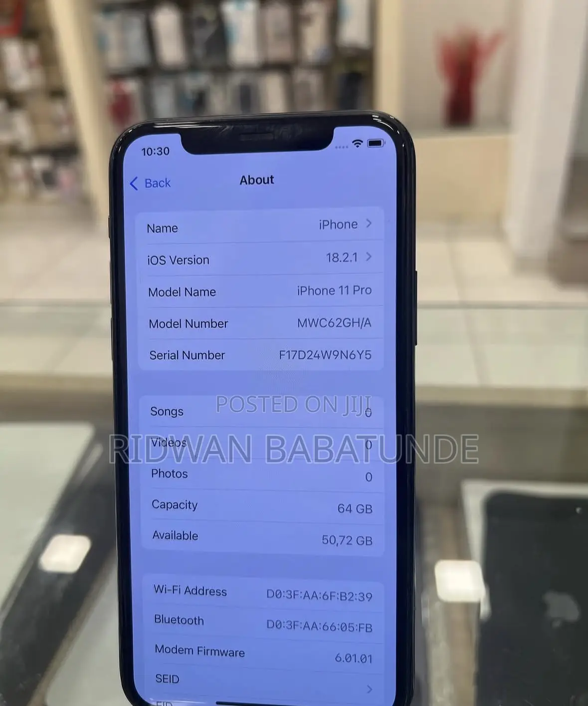 Apple iPhone 11 Pro 64 GB Gray