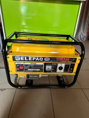 Few Months Used 4.5kva Elepaq Generator