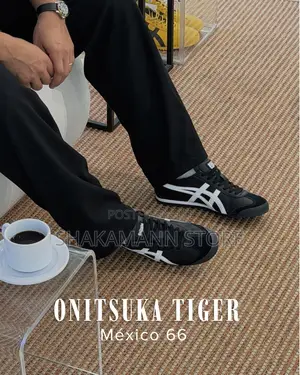 Original Onitsuka Tiger Triple Black and White Logo