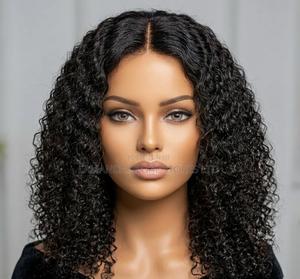 Premium Closure Curly Pure Human Hair Wig