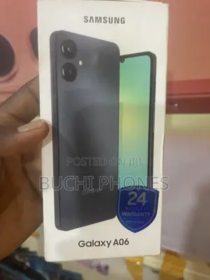 New Samsung Galaxy A06 64 GB Black