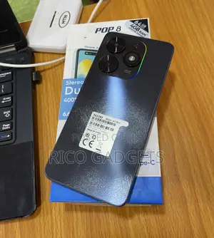 Tecno Pop 8 64 GB Black