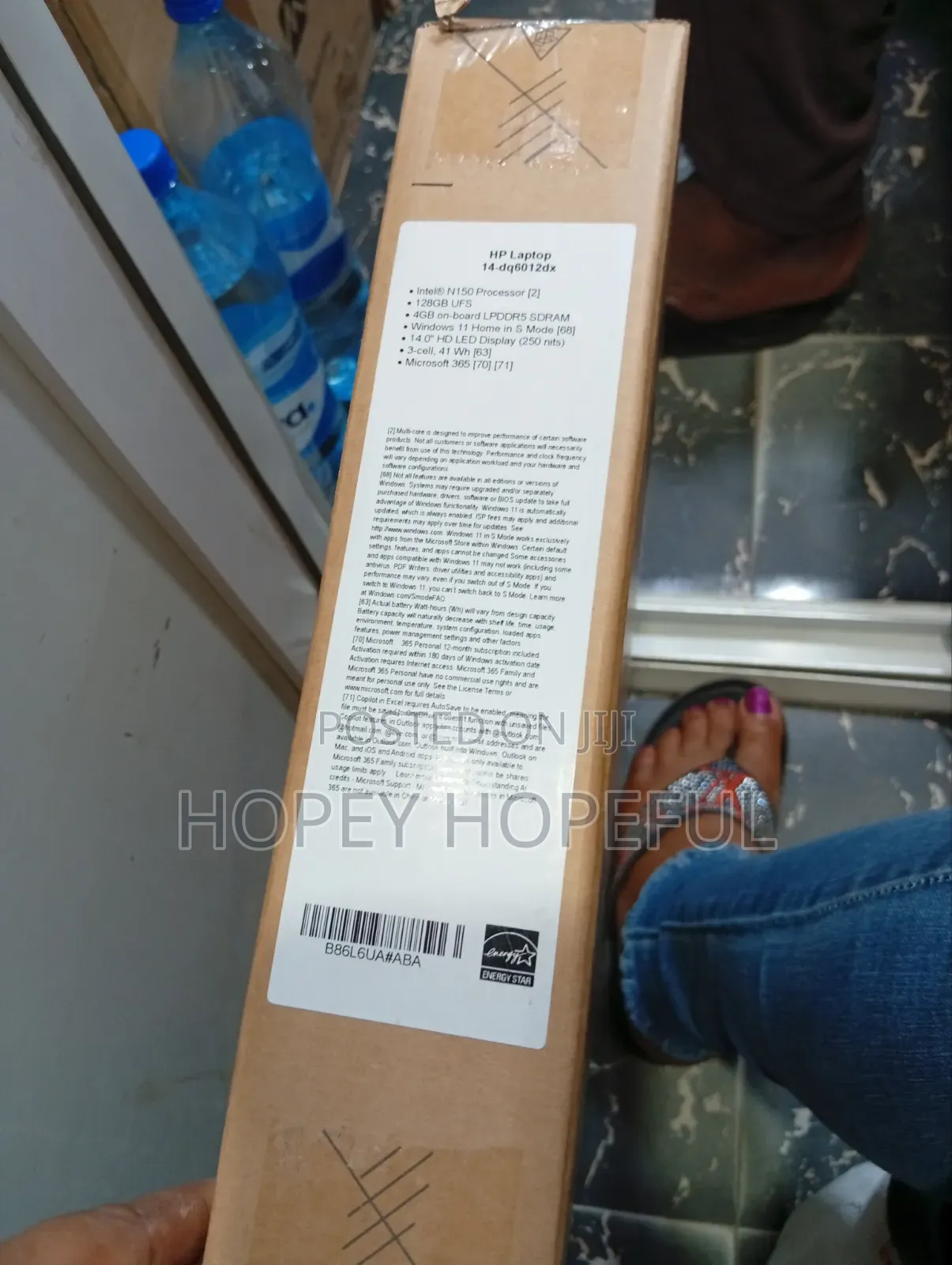New Laptop HP 14S 4GB Intel Celeron SSD 128GB