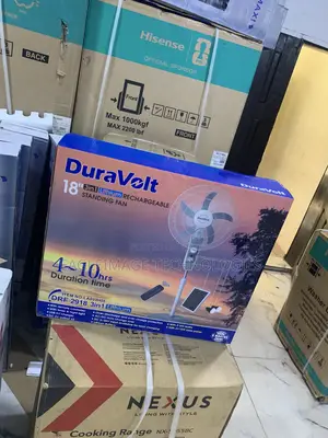 Duravolt DRF-2918 Fan With Strong Airflow and Long Backup