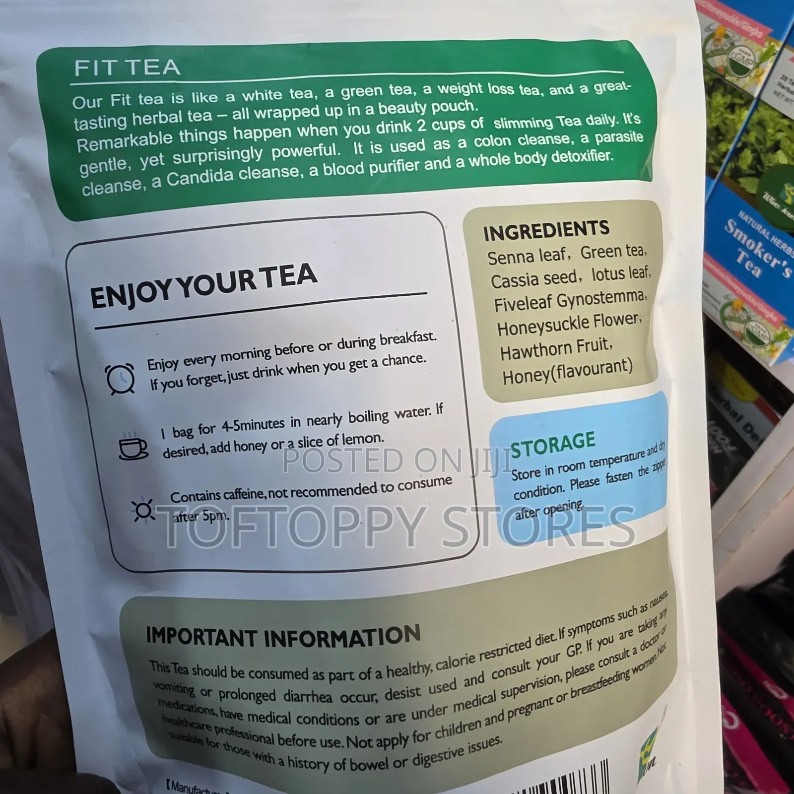 Fit Slimming Tea Flat Tummy Tea