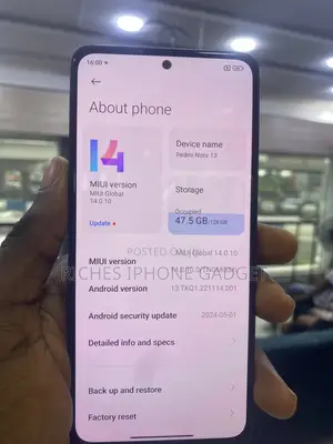 Xiaomi Redmi Note 13 256 GB Red