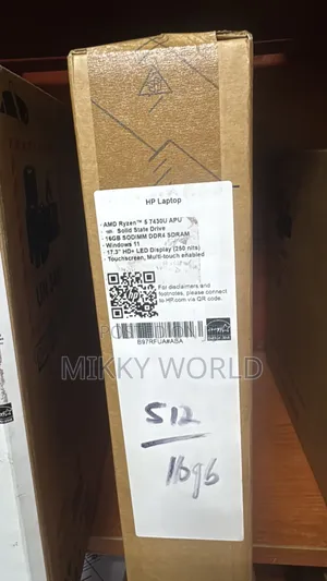 New Laptop HP 16GB AMD Ryzen 5 SSD 512GB