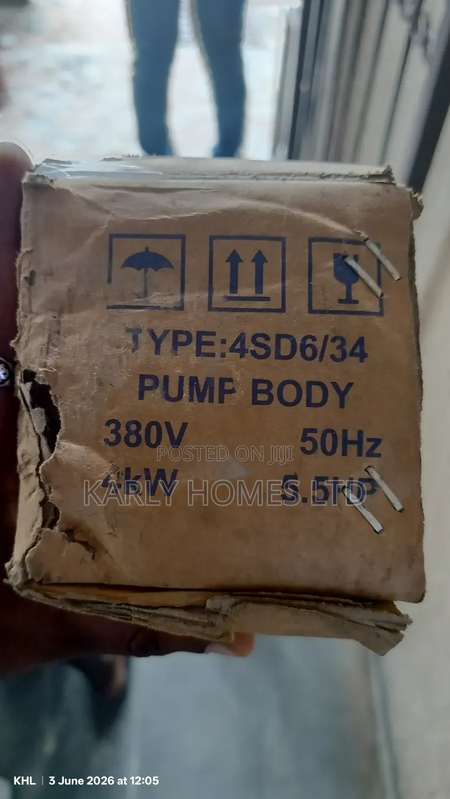 5.5hp Master Copper Coil Submersible Pump
