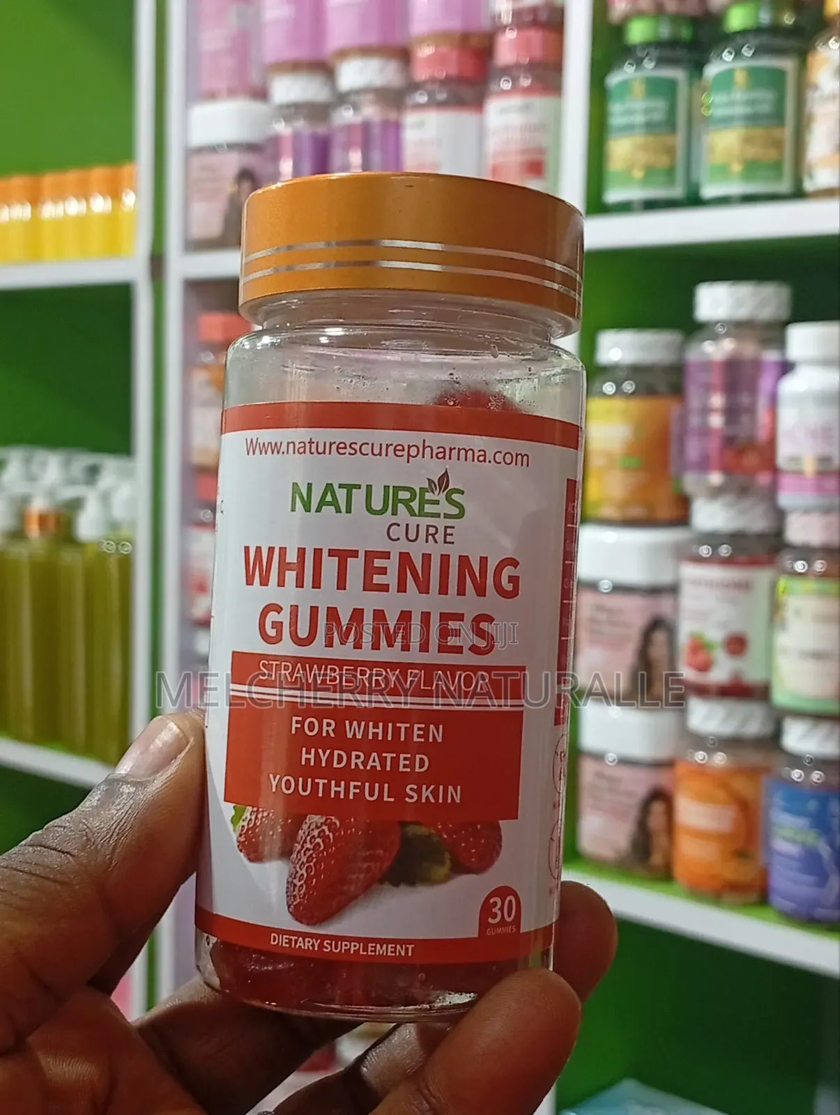 Natures Cure Whitening Gummies