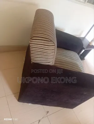 Black and Brown Sofa