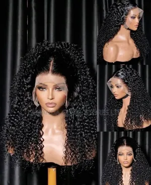 Affordable Full Frontal Curly Premium Human Hair Wig