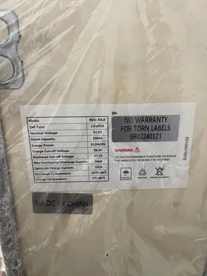 Deye 10kwh 51.2v Lithium Battery