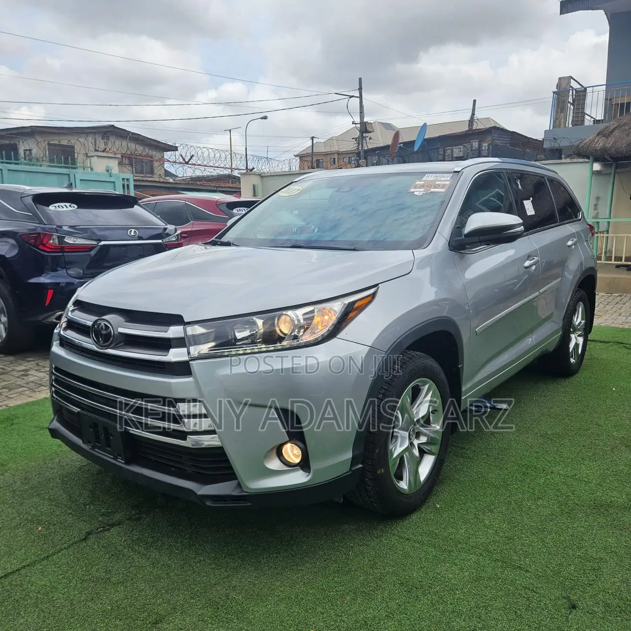 Toyota Highlander 2017 Silver