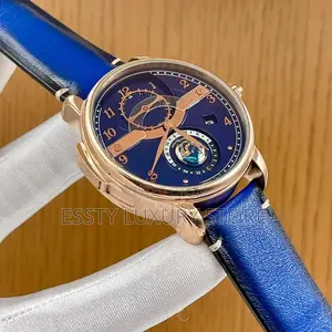 High Quality Luxury Mont Blanc Leather Wristwatch