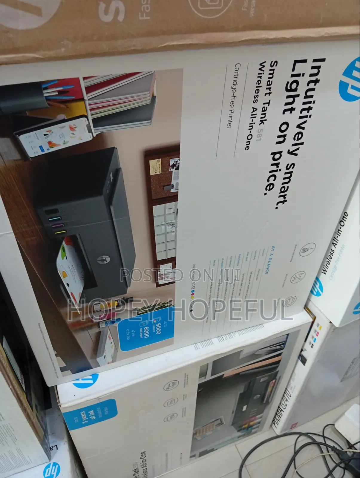 Hp Smart Tank 581 Wireless Print Scan and Copy