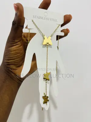 Stainless Steel Butterfly Hand Harness Bracelet
