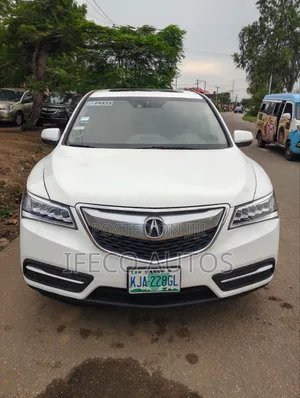 Acura MDX 4dr SUV w/Advance, Entertainment Packages (3.5L 6cyl 6A) 2014 White