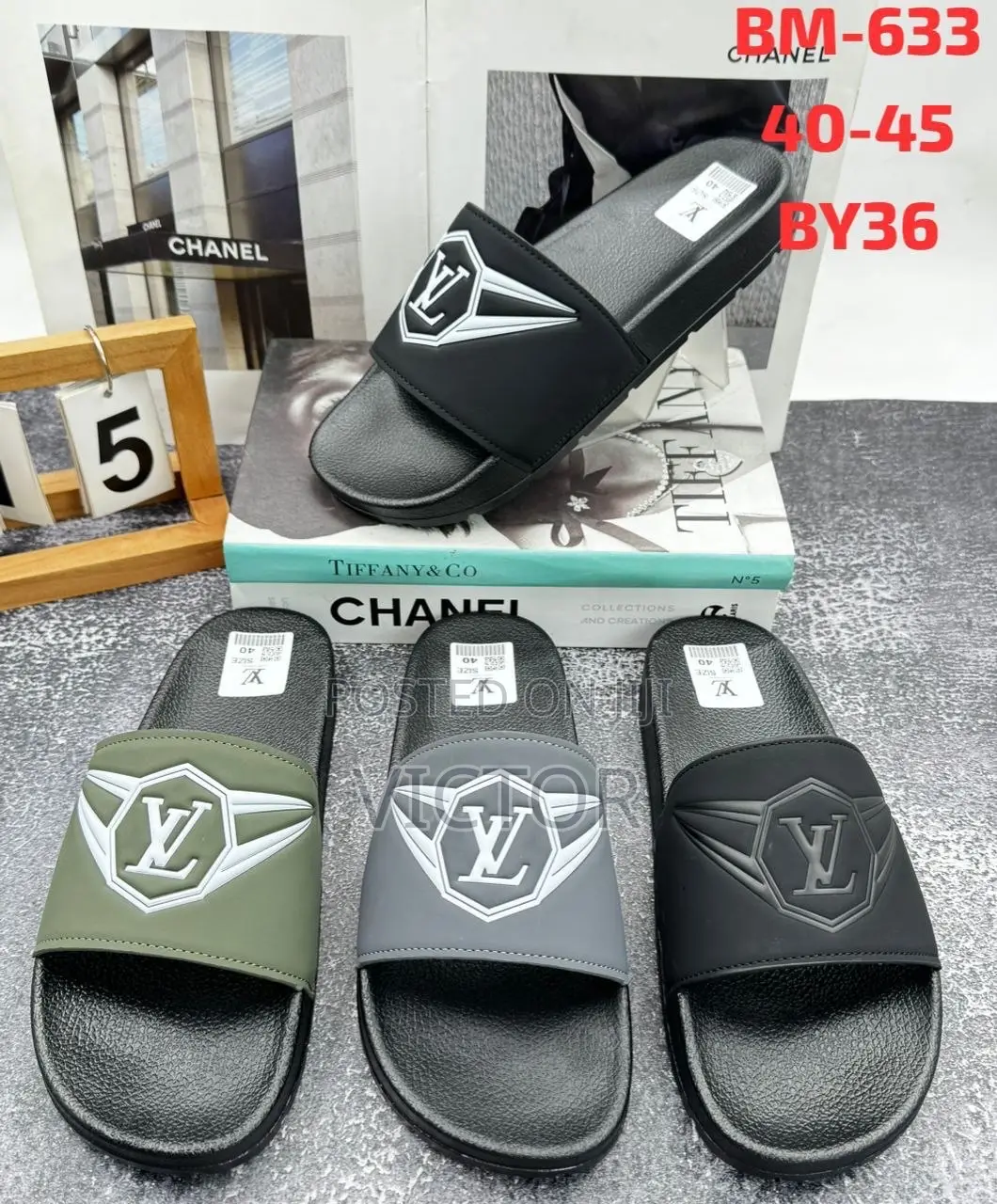 Men Slide Slippers