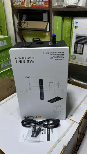 Hicces 1000watts Solar Generator Comes With 3pcs Panel,Charger