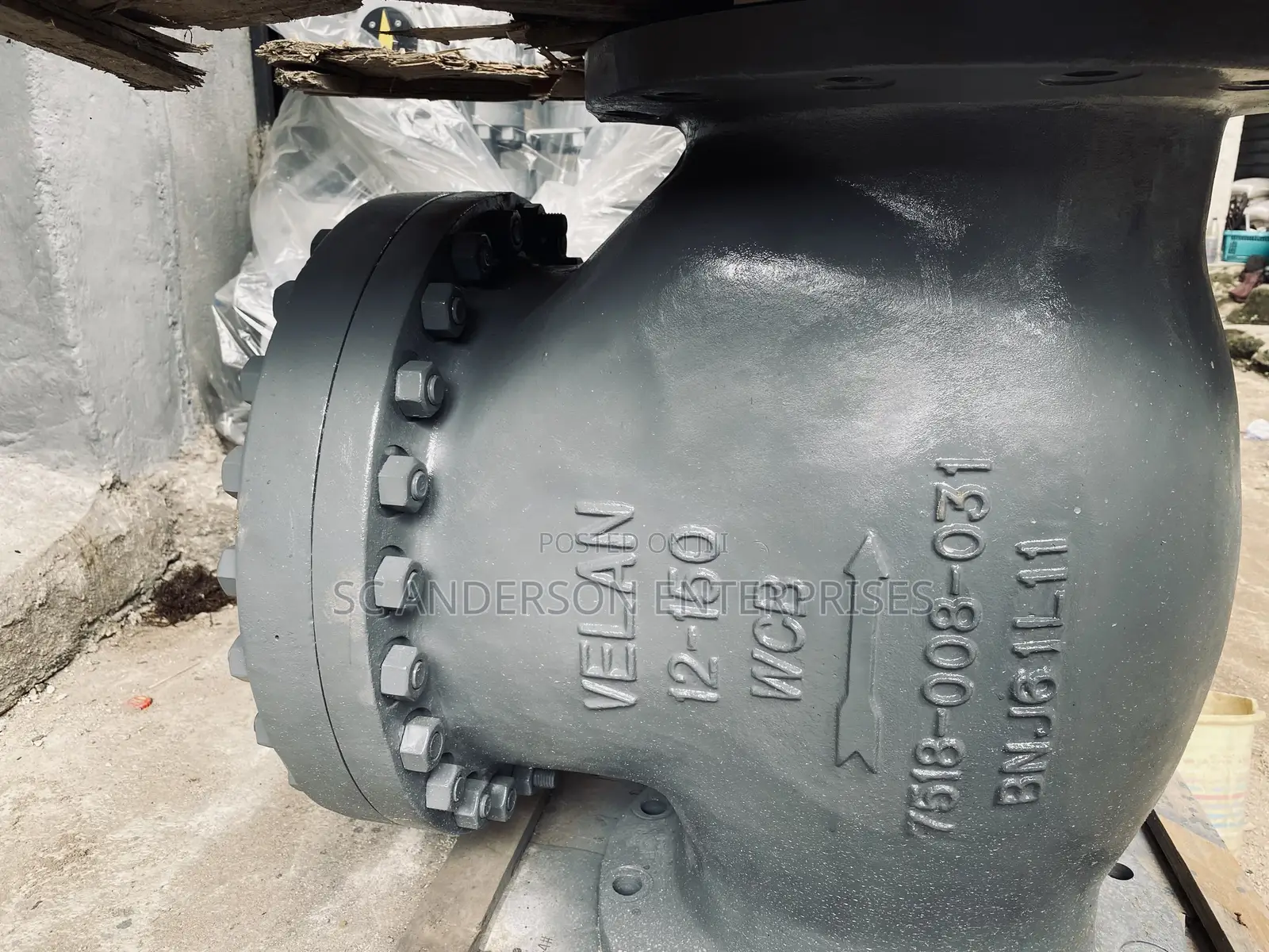 12” Class 150 Swing Check Valve