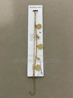 Premium Lucky Clover Gold Bracelet for Women