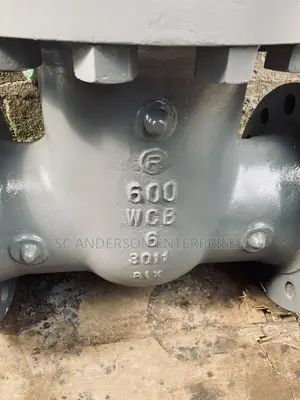 6” Class 600 Gate Valve WCB Carbon Steel