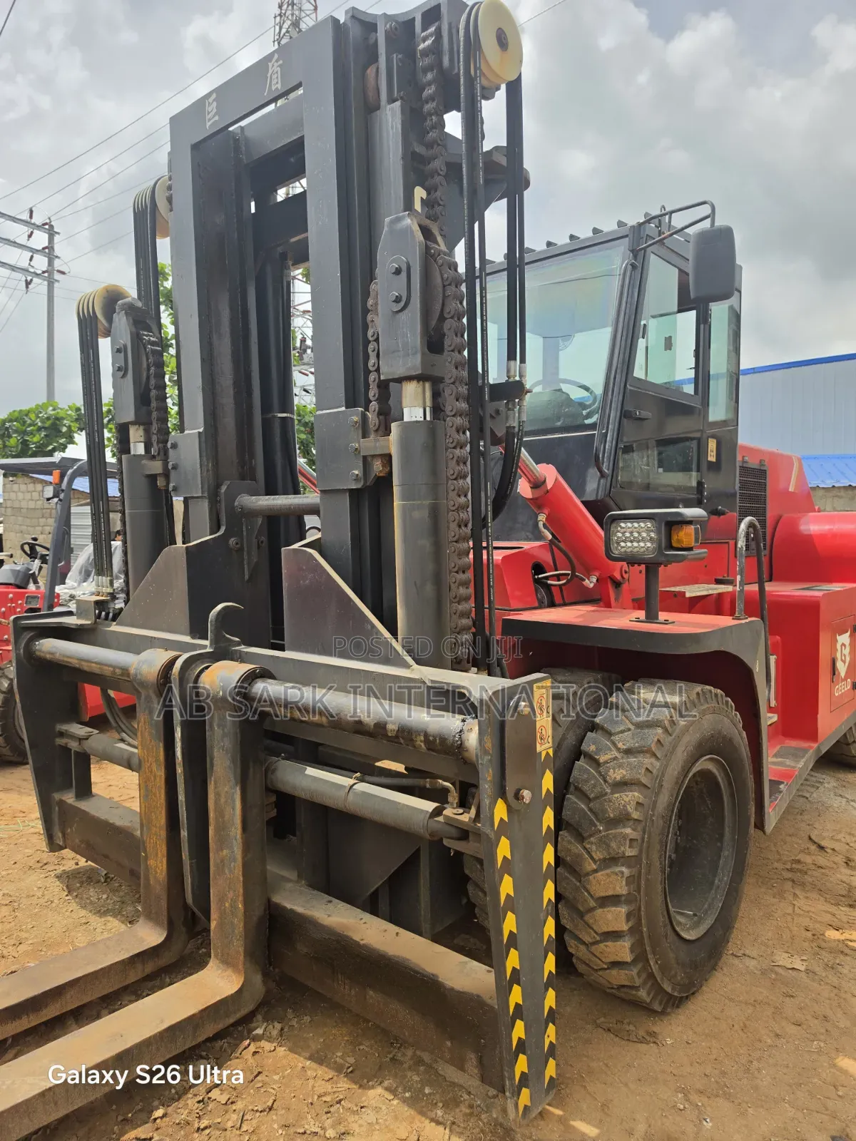 Geeld Semi New Forklift 16tons