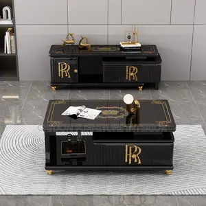 Luxurious Royal Center Table and Tv Stand Console
