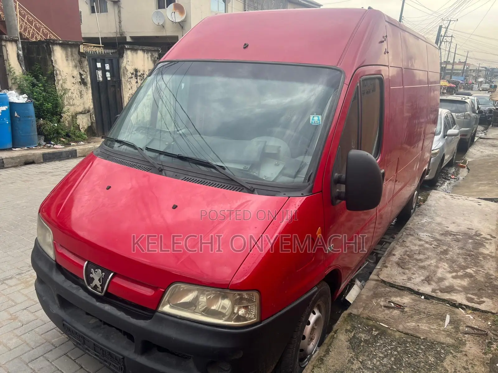 Peugeot Boxer 2005 Red