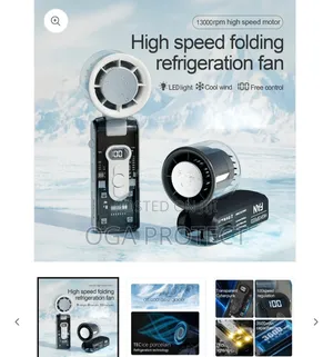 Ac Cooling Folding Fan.