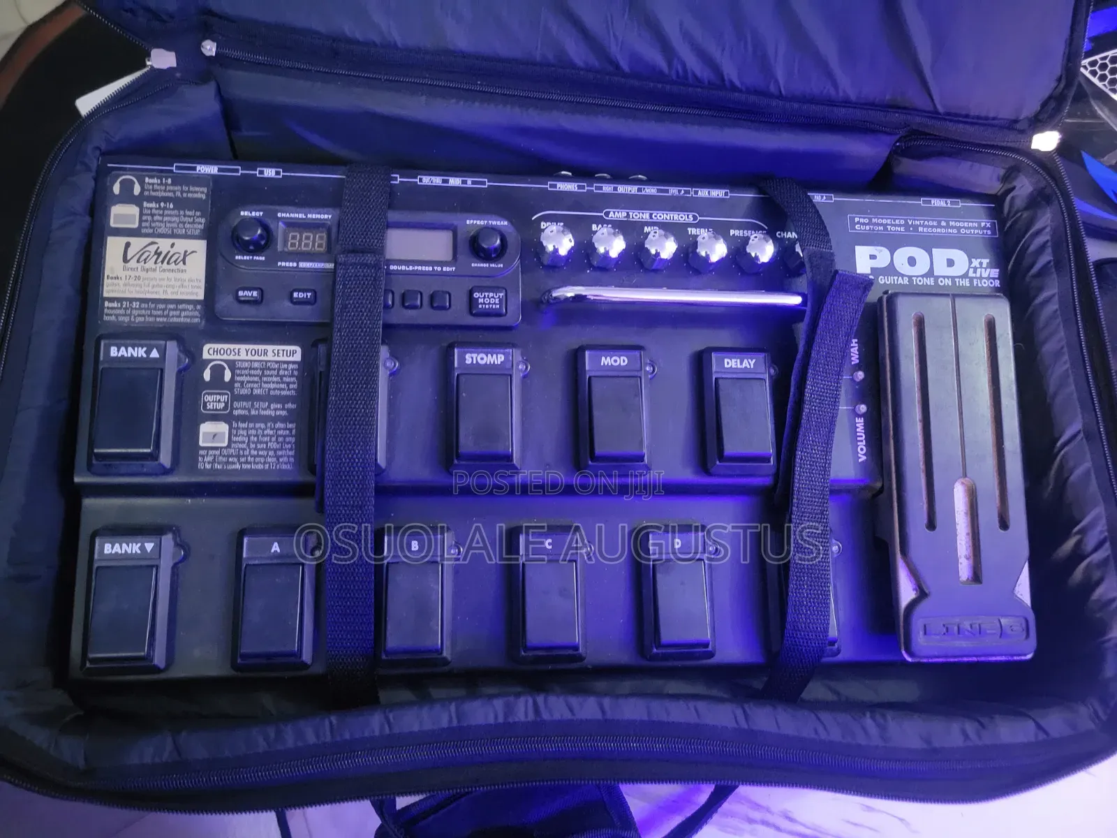 Pod Xt Live Guitar Effect
