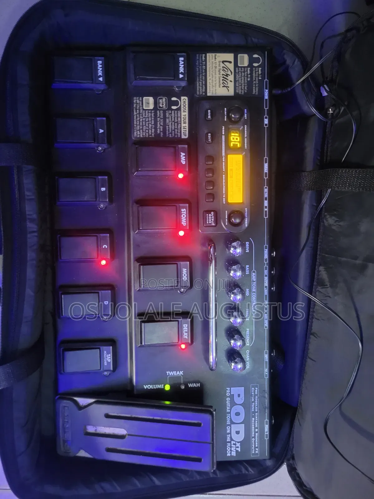 Pod Xt Live Guitar Effect