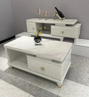 Wooden Center Table With Tv Stand