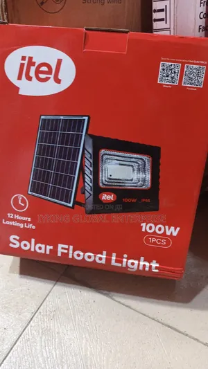 Itel 100w Solar Flood Light
