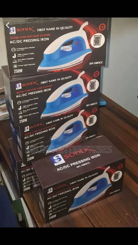 Sonik Ac/Dc Pressing Iron