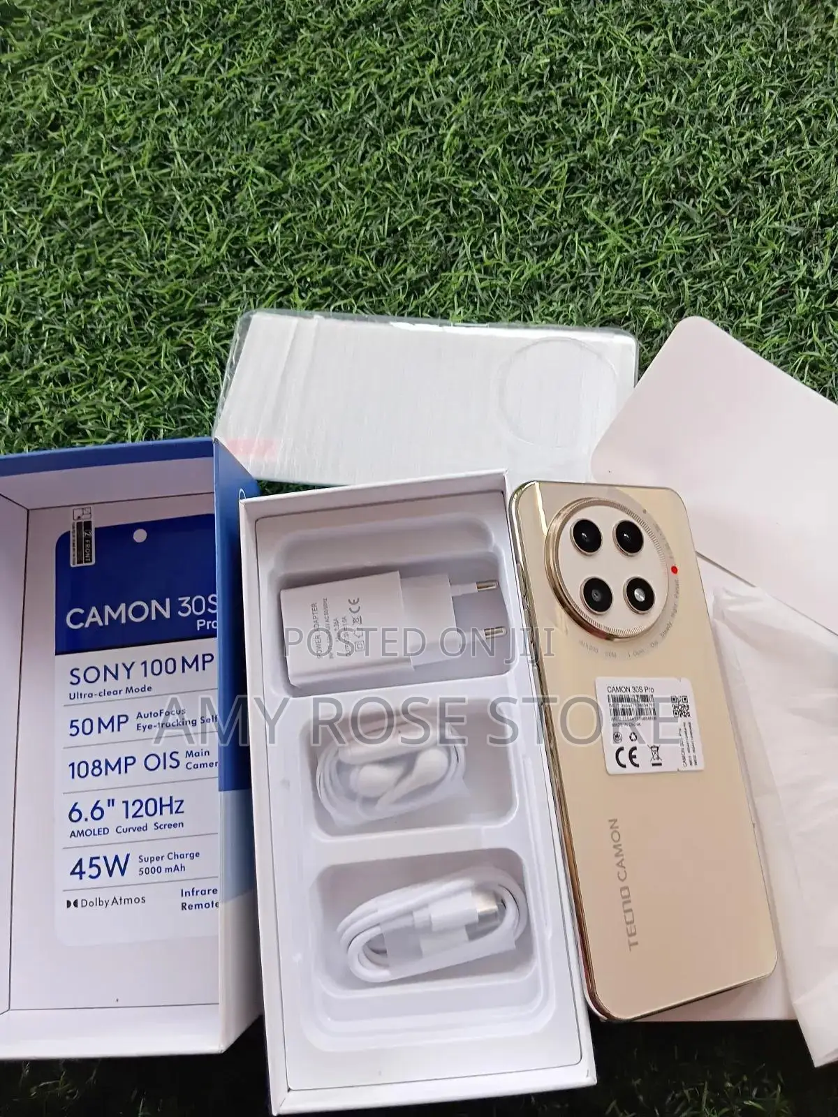 New Tecno Camon 30 Pro 5G 256 GB Gold