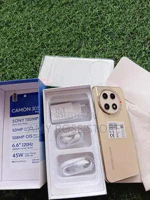 New Tecno Camon 30 Pro 5G 256 GB Gold