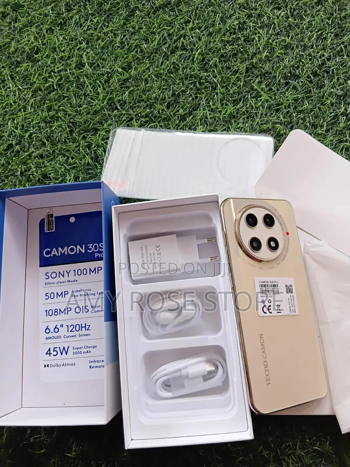 New Tecno Camon 30 Pro 5G 256 GB Gold