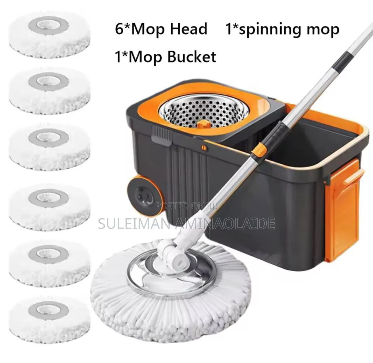 Rotating Spin Mop