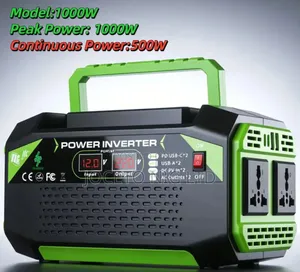 12v to 220v Inverter (1000w) Portable LCD Screen