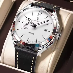 Poedagar Leather Watch